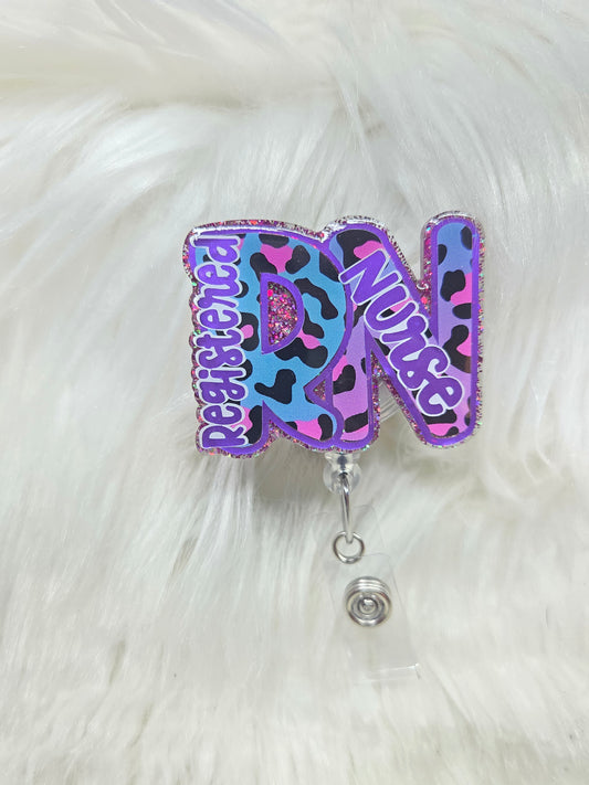 Registered Nurse Badge Reel