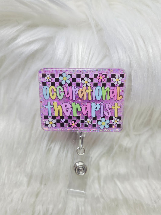 Occupational Therapist Badge Reel