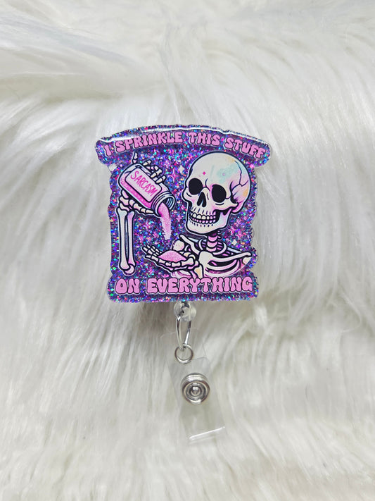 Sprinkle Sarcasm Badge Reel
