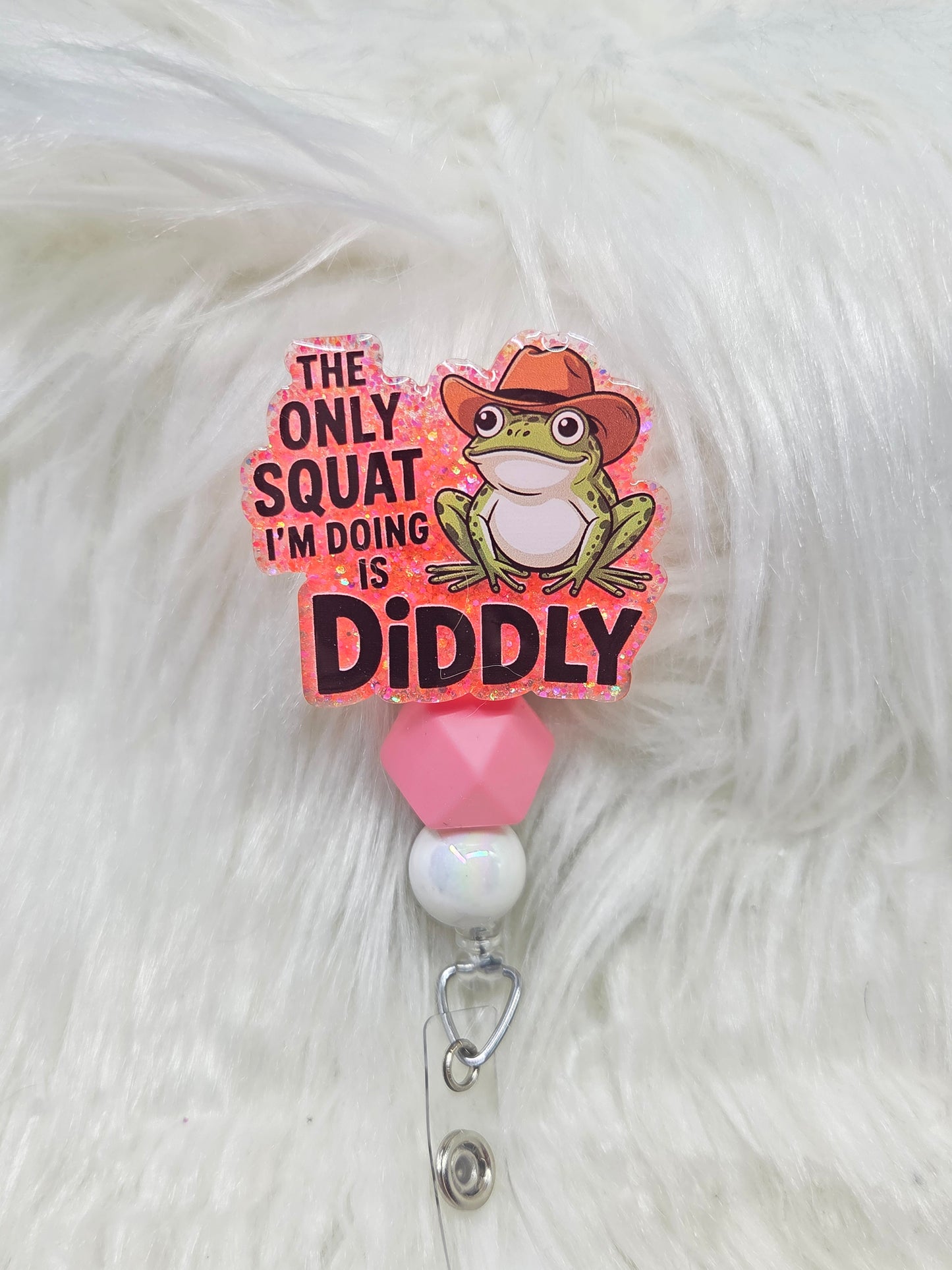 Diddly Squat Badge Reel