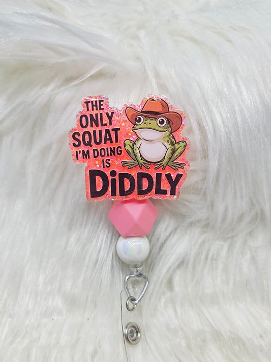 Diddly Squat Badge Reel