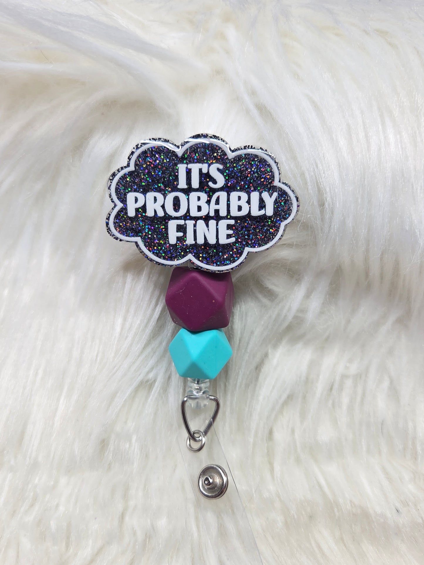 Black Cloud Badge Reel