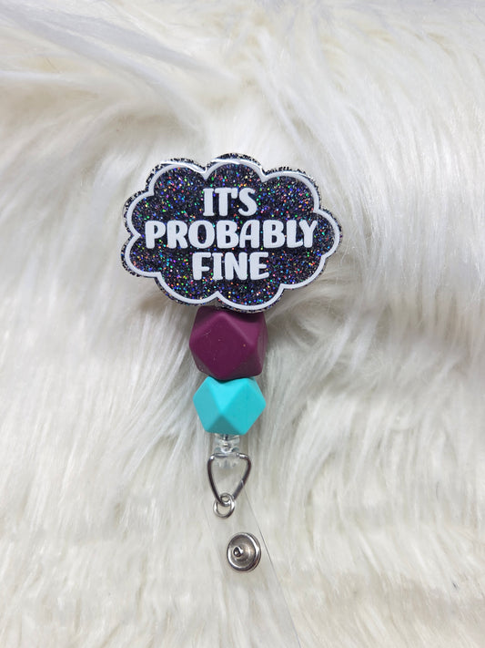 Black Cloud Badge Reel