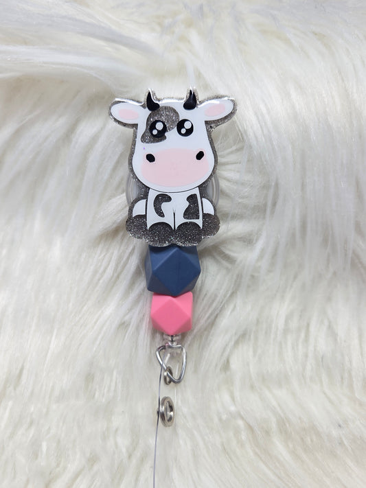 Cow Badge Reel