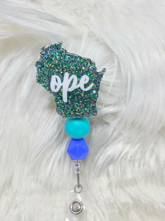 OPE Wisconsin Badge Reel