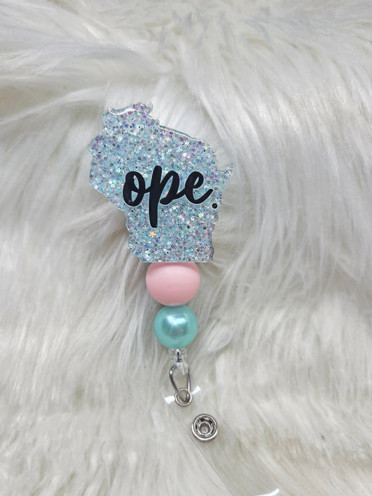 OPE Wisconsin Badge Reel
