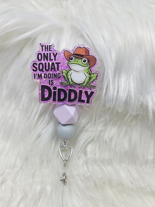Diddly Squat Badge Reel