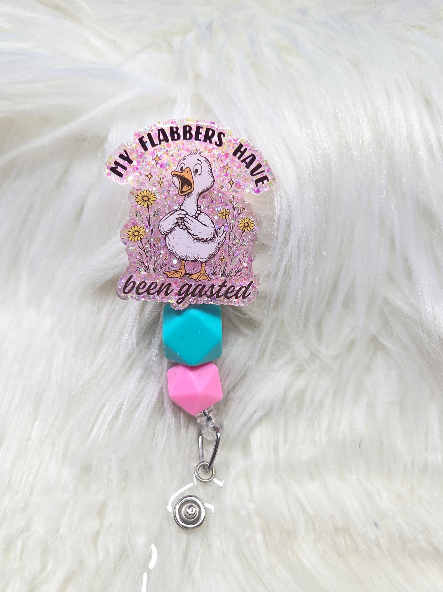 Flabbers are gasted Badge Reel