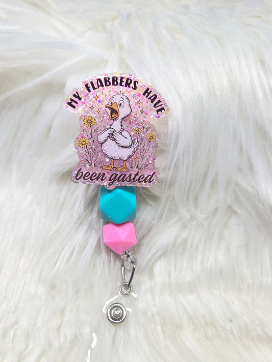 Flabbers are gasted Badge Reel