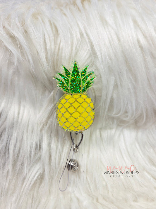 Pineapple Badge Reel