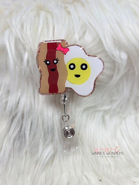 Bacon and Eggs Badge Reel