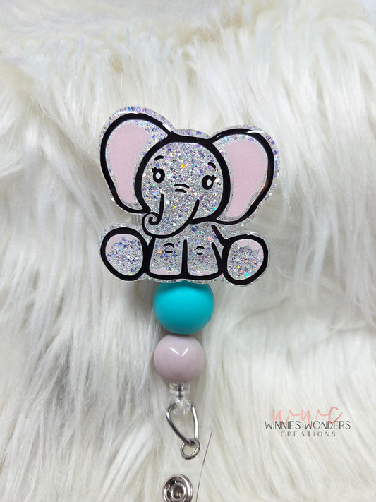 Elephant Badge Reel