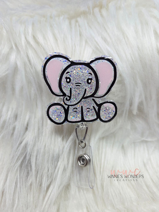 Elephant Badge Reel