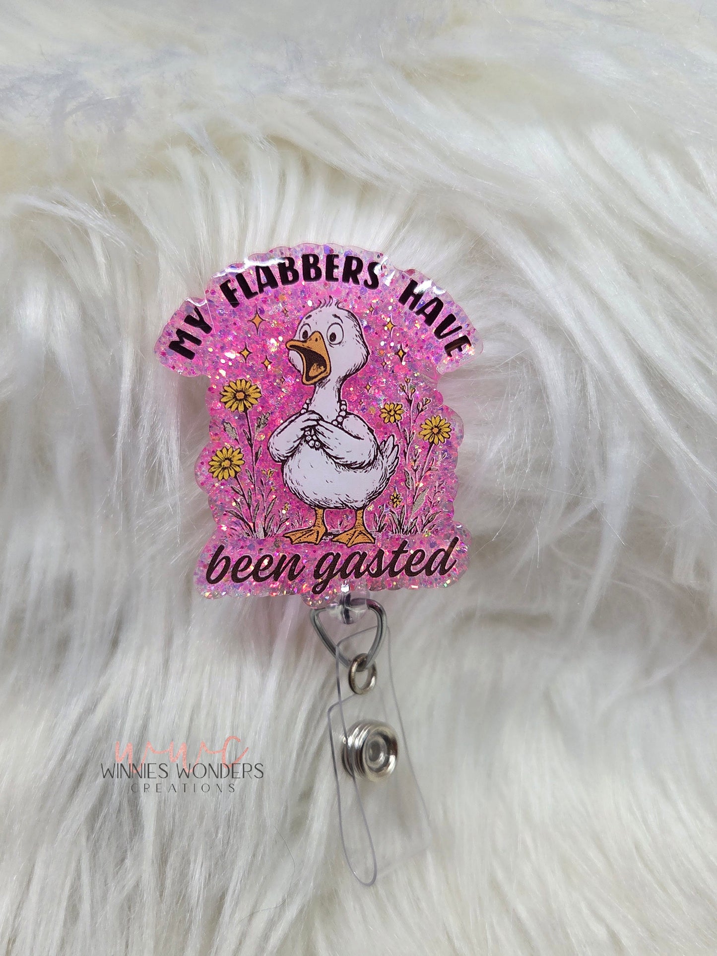 Flabbers are gasted Badge Reel