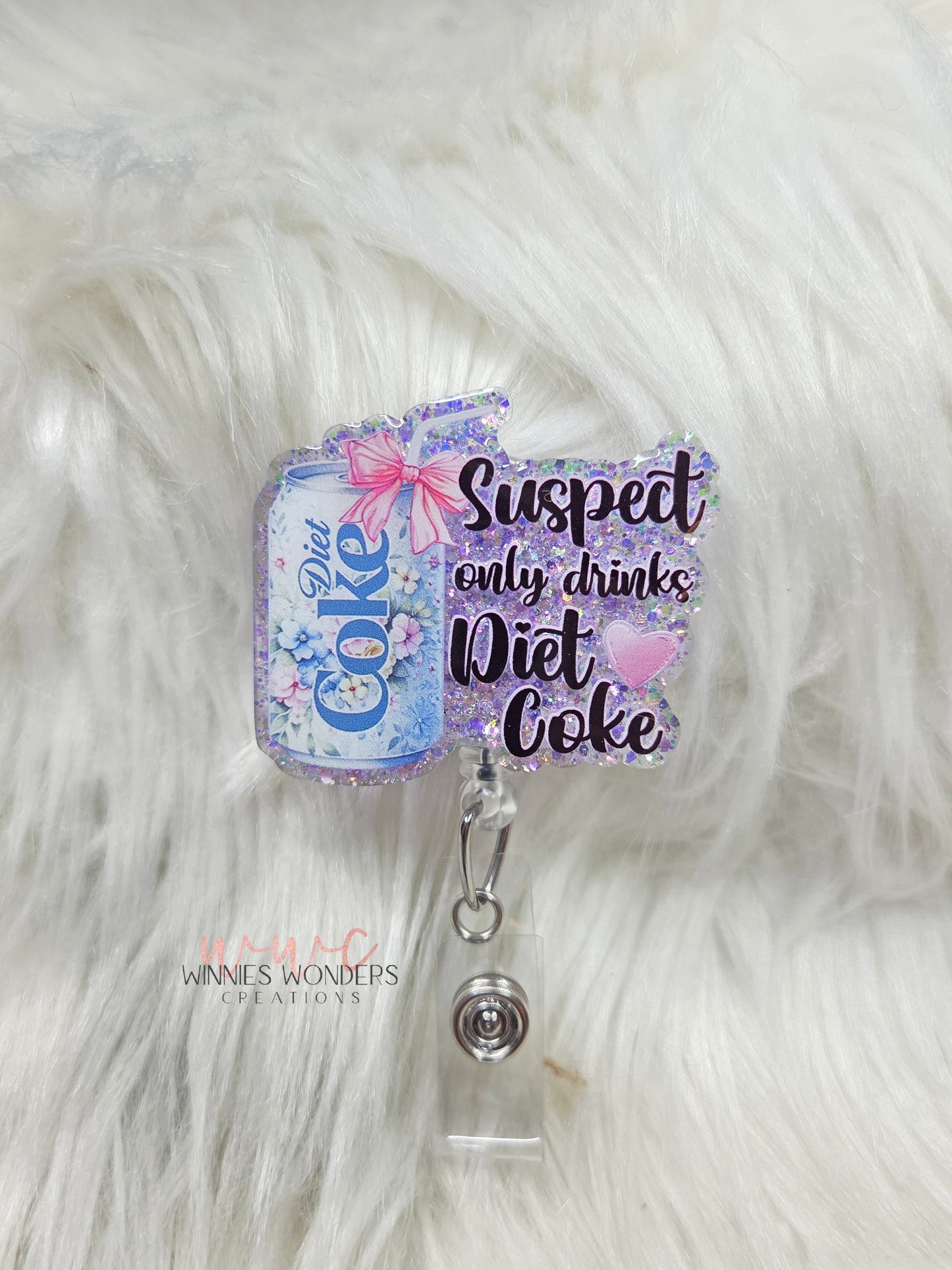 Suspect only drinks DC Badge Reel