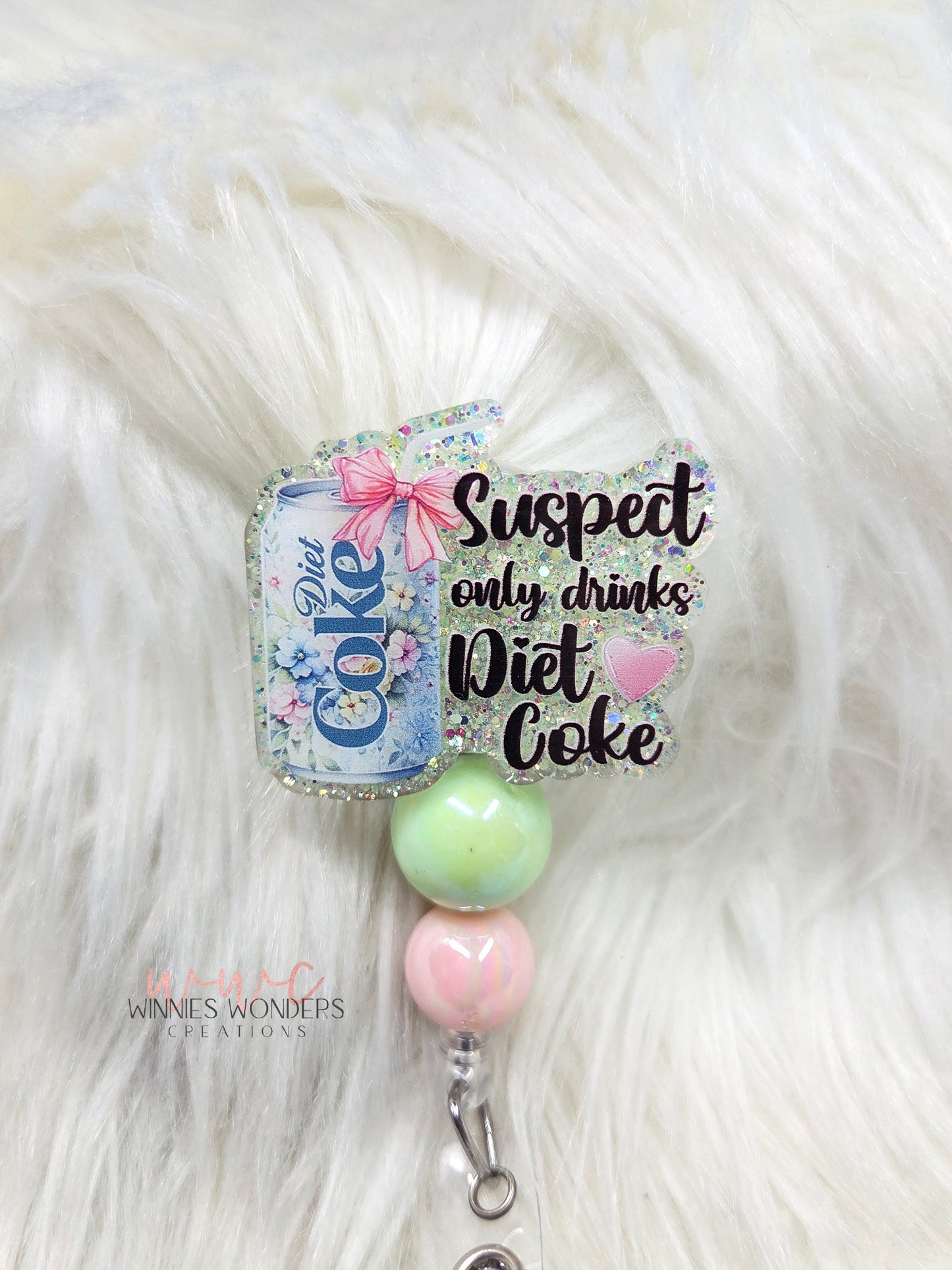 Suspect only drinks DC Badge Reel