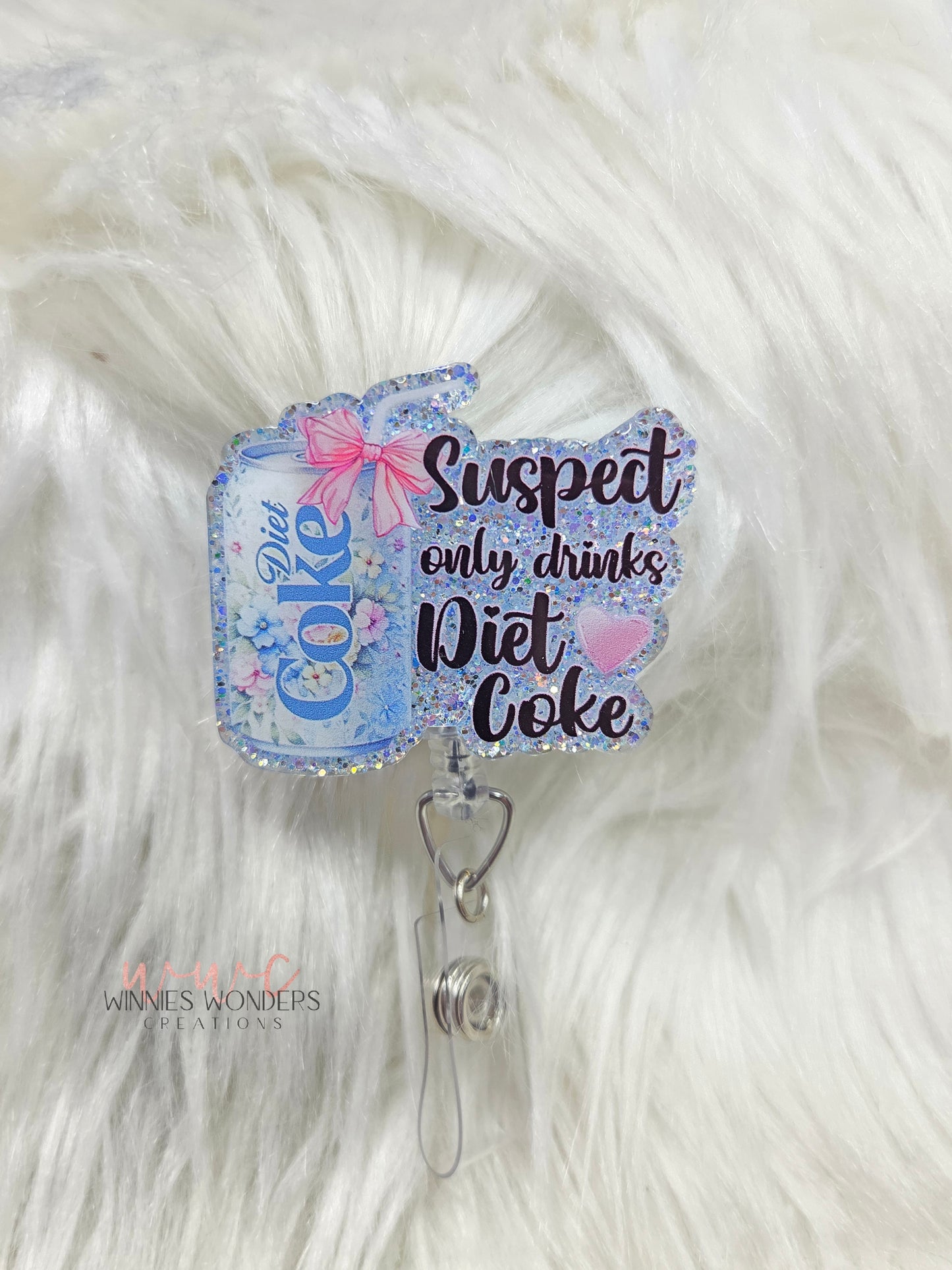 Suspect only drinks DC Badge Reel