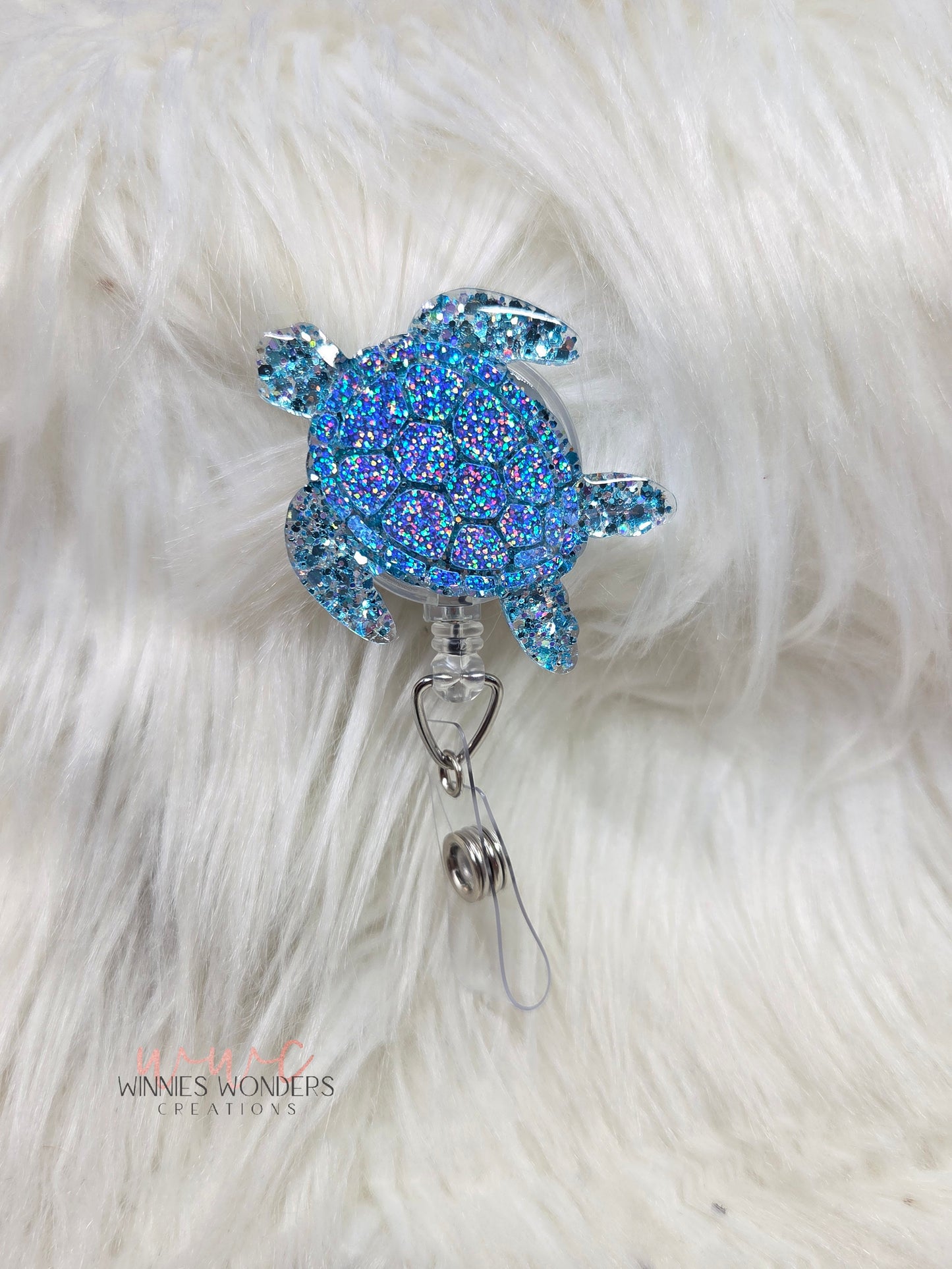 Sea Turtle Badge Reel