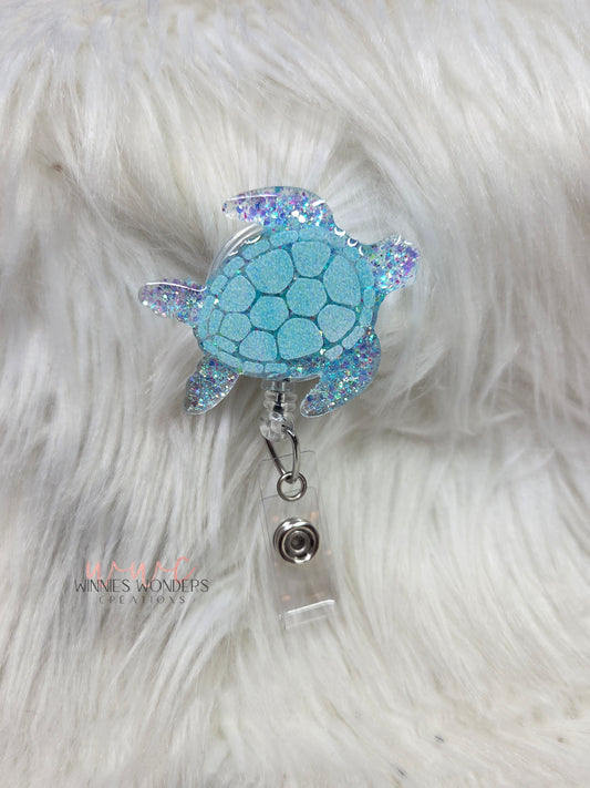 Sea Turtle Badge Reel
