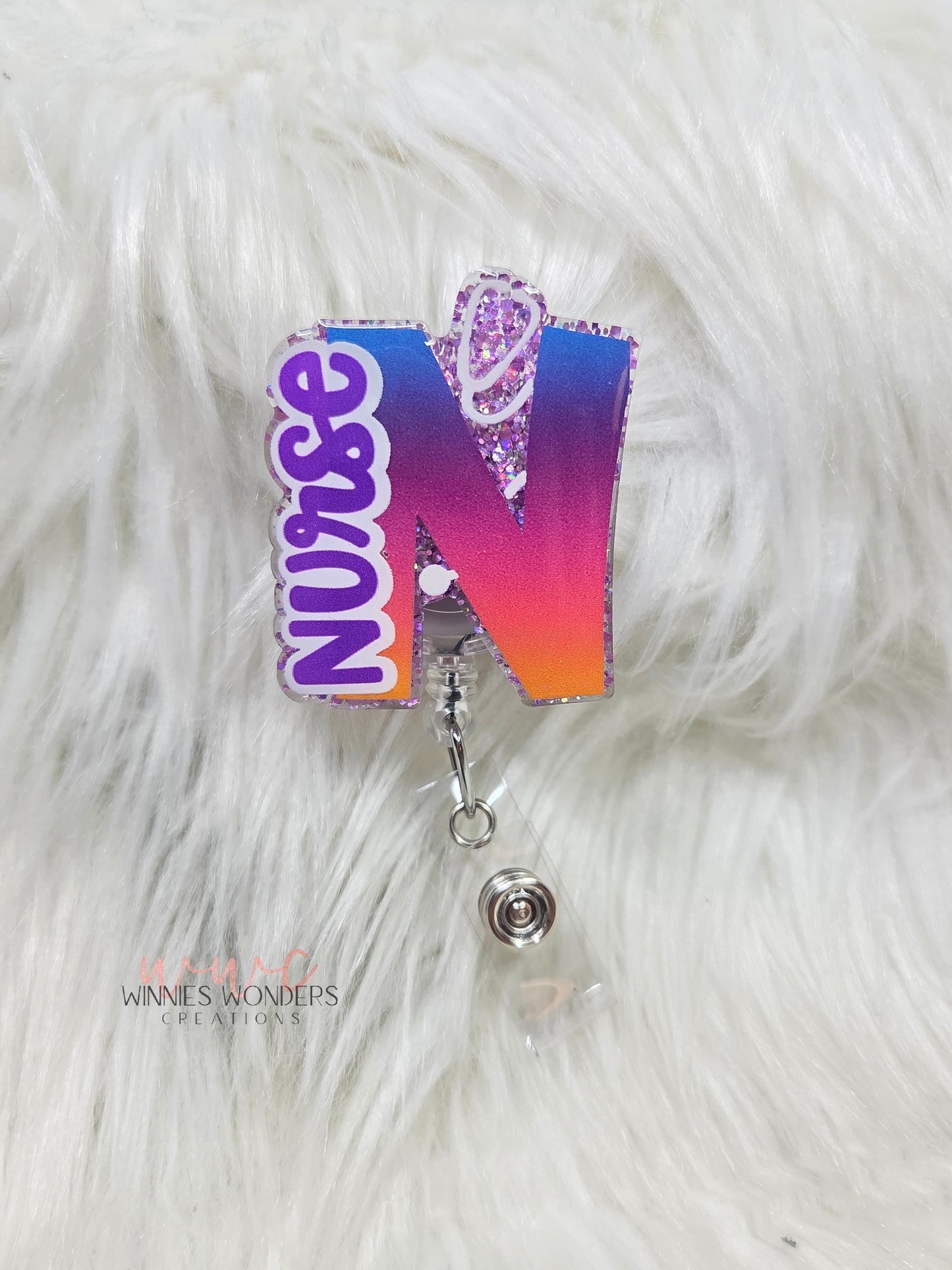 Nurse Badge Reel