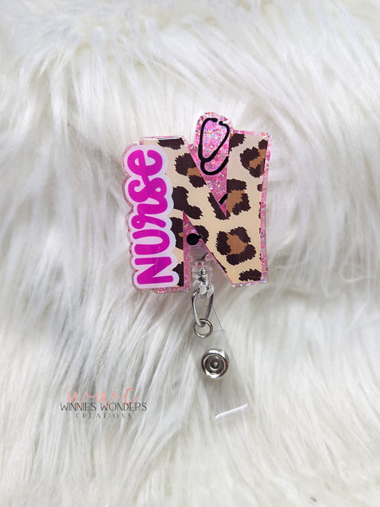 Nurse Badge Reel