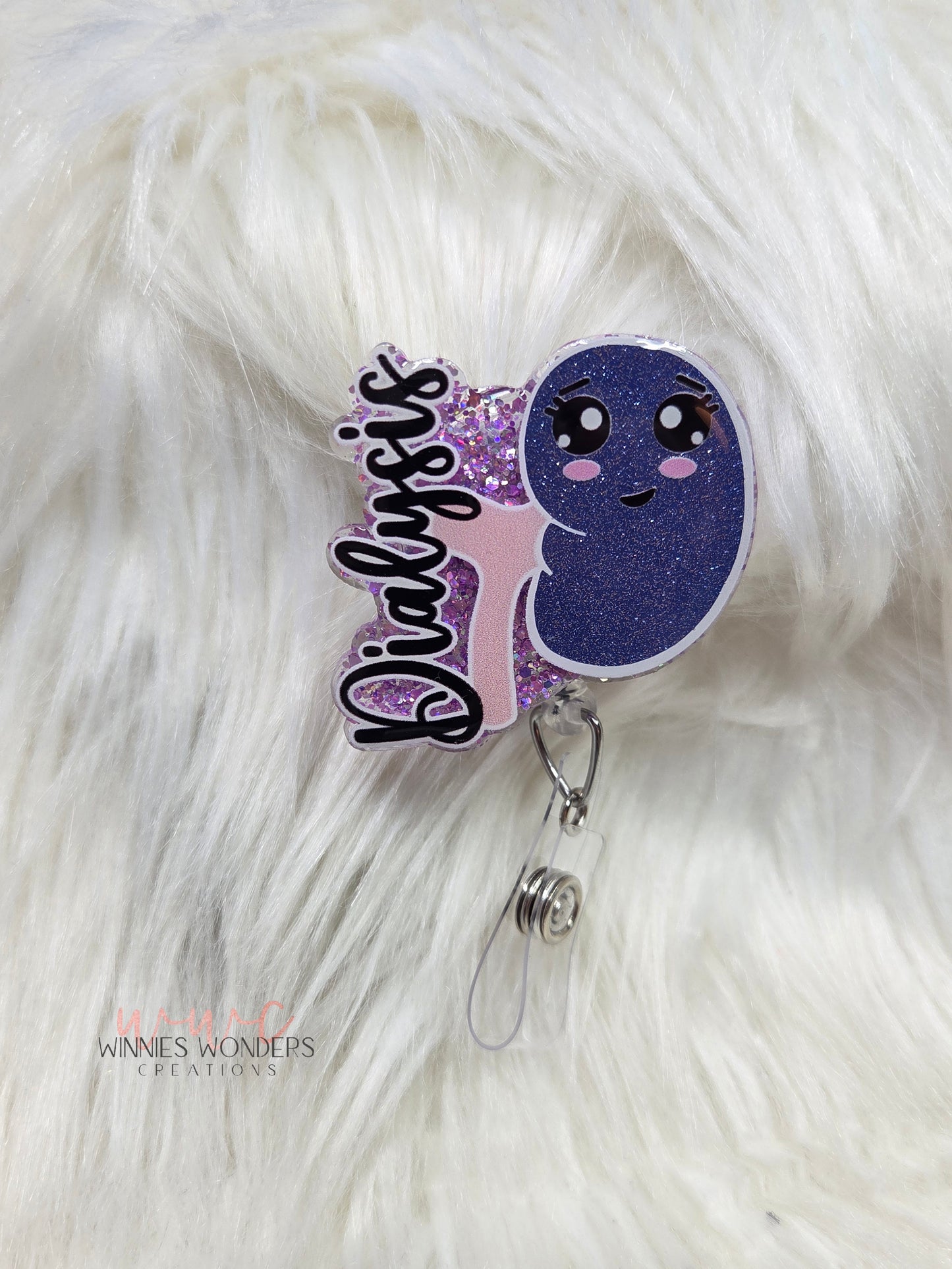 Dialysis Kidney Badge Reel
