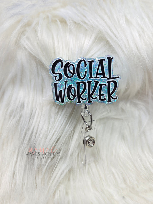 Social Worker Badge Reel