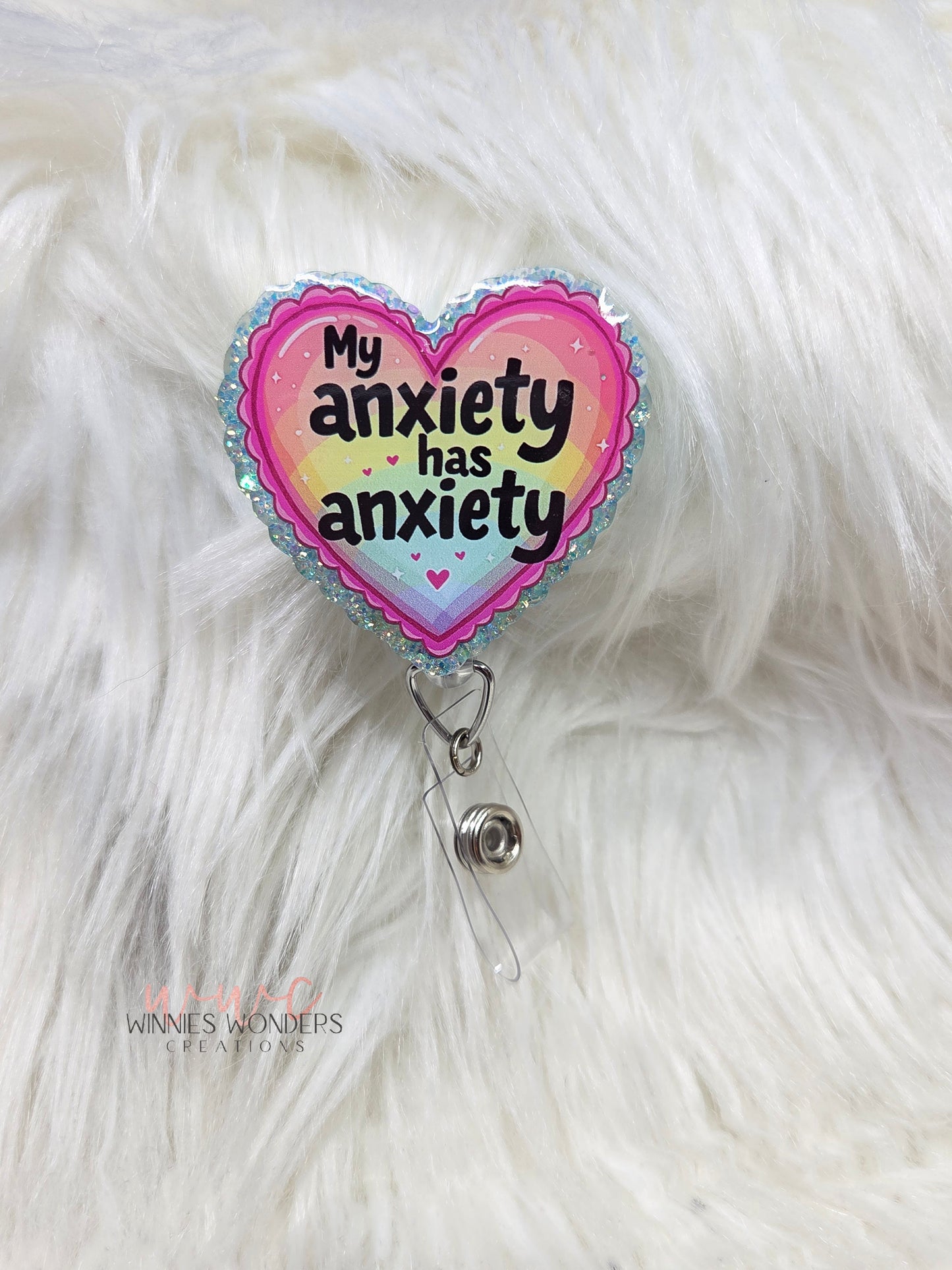 My anxiety has anxiety Badge Reel