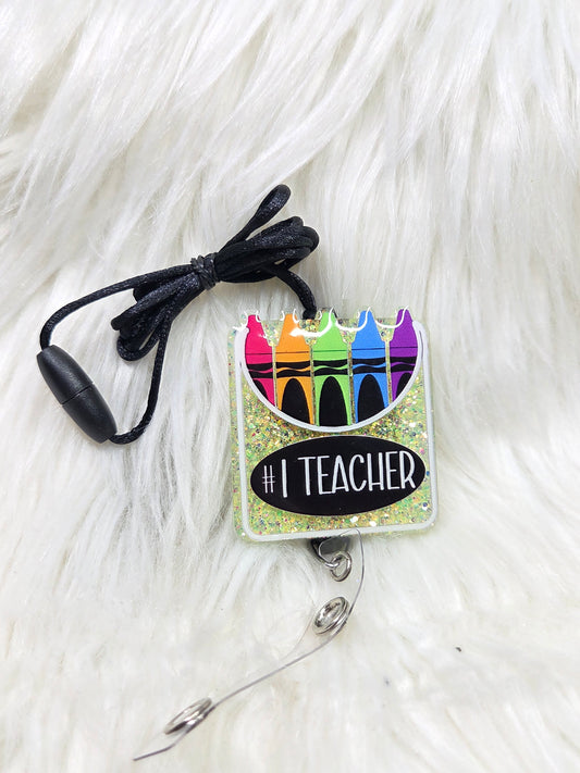 Crayon Box Lanyard