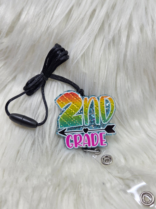 2nd Grade Teacher Lanyard