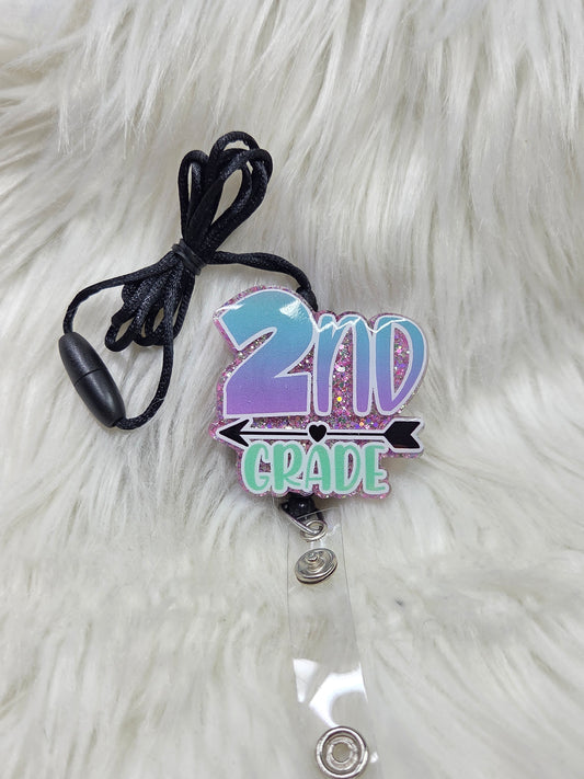 2nd Grade Teacher Lanyard