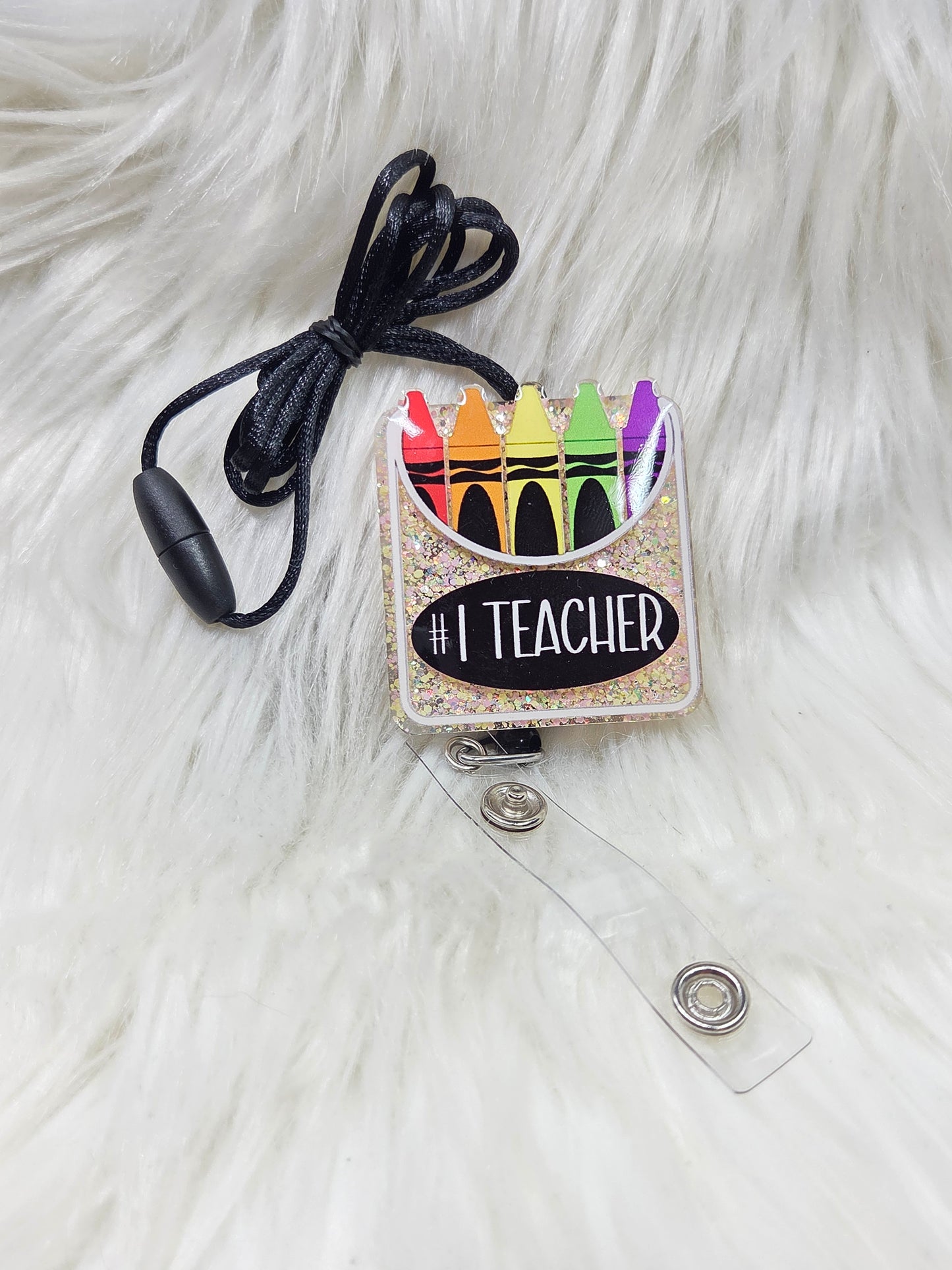 Crayon Box Lanyard