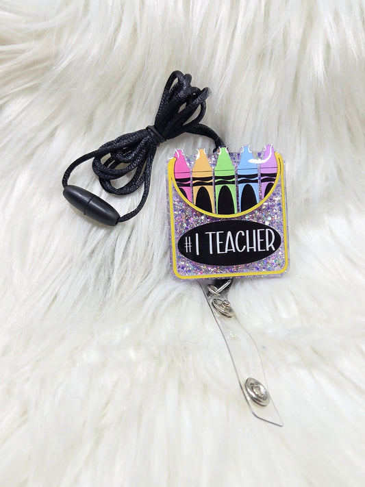 Crayon Box Lanyard