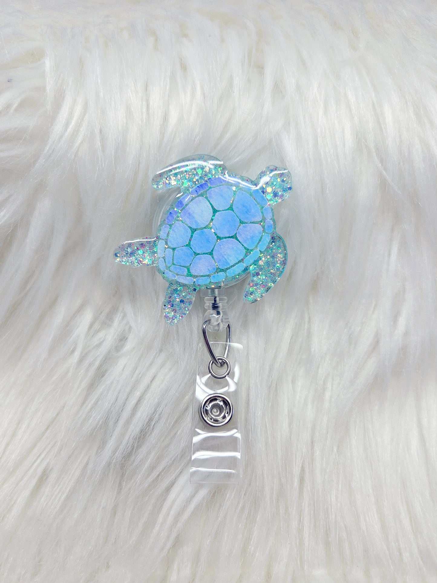 Sea Turtle Badge Reel