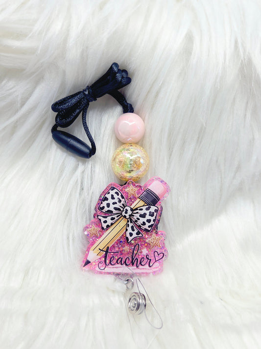 Teacher Pencil Lanyard