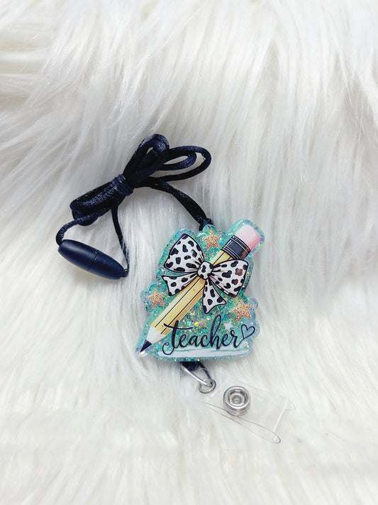 Teacher Pencil Lanyard