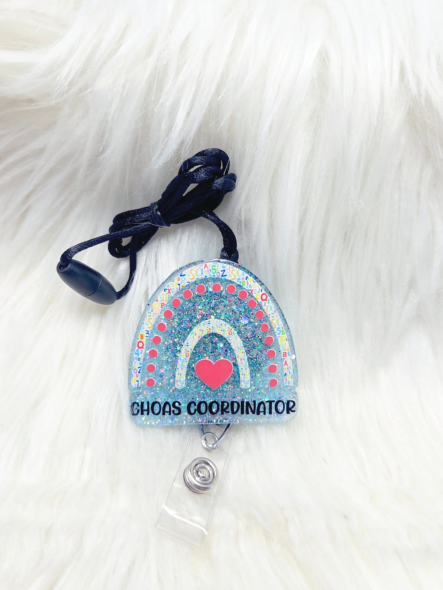Rainbow--Choas Coordinator Lanyard
