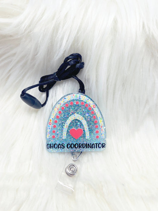 Rainbow--Choas Coordinator Lanyard