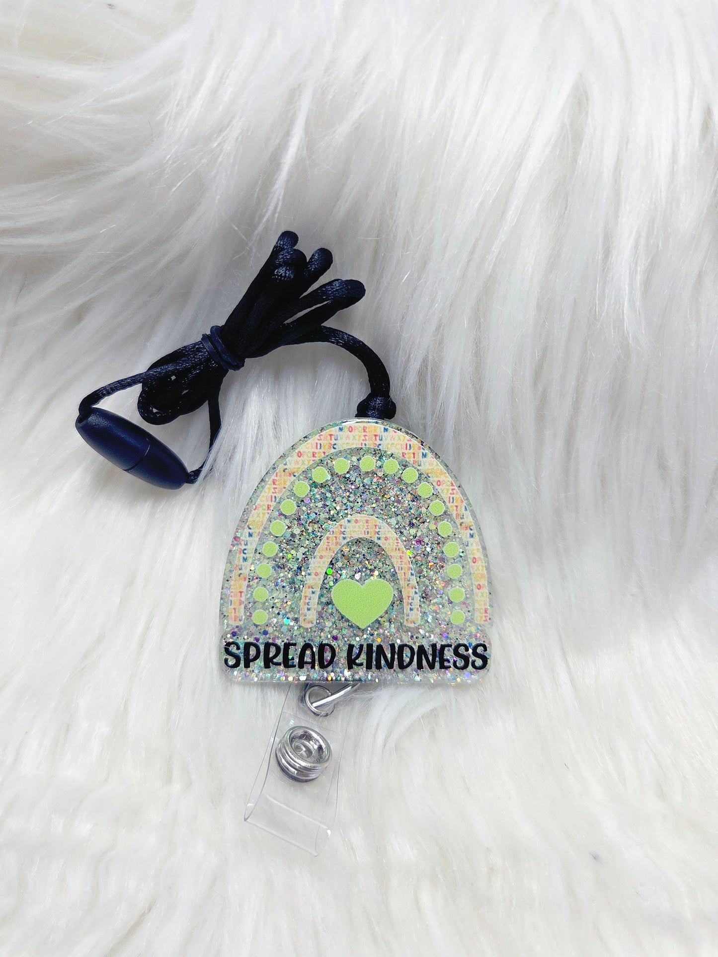 Rainbow--Spread Kindness Lanyard