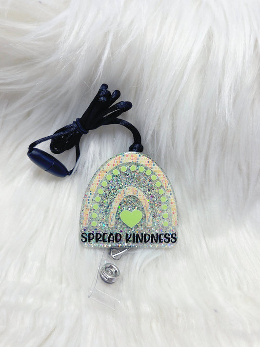 Rainbow--Spread Kindness Lanyard
