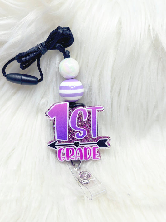 1st Grade Teacher Lanyard
