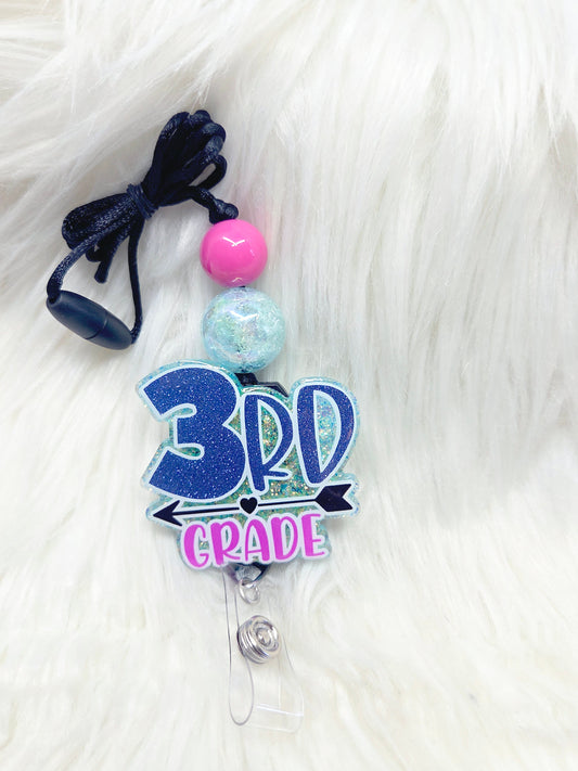 3rd Grade Teacher Lanyard