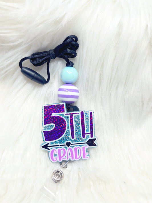 5th Grade Teacher Lanyard