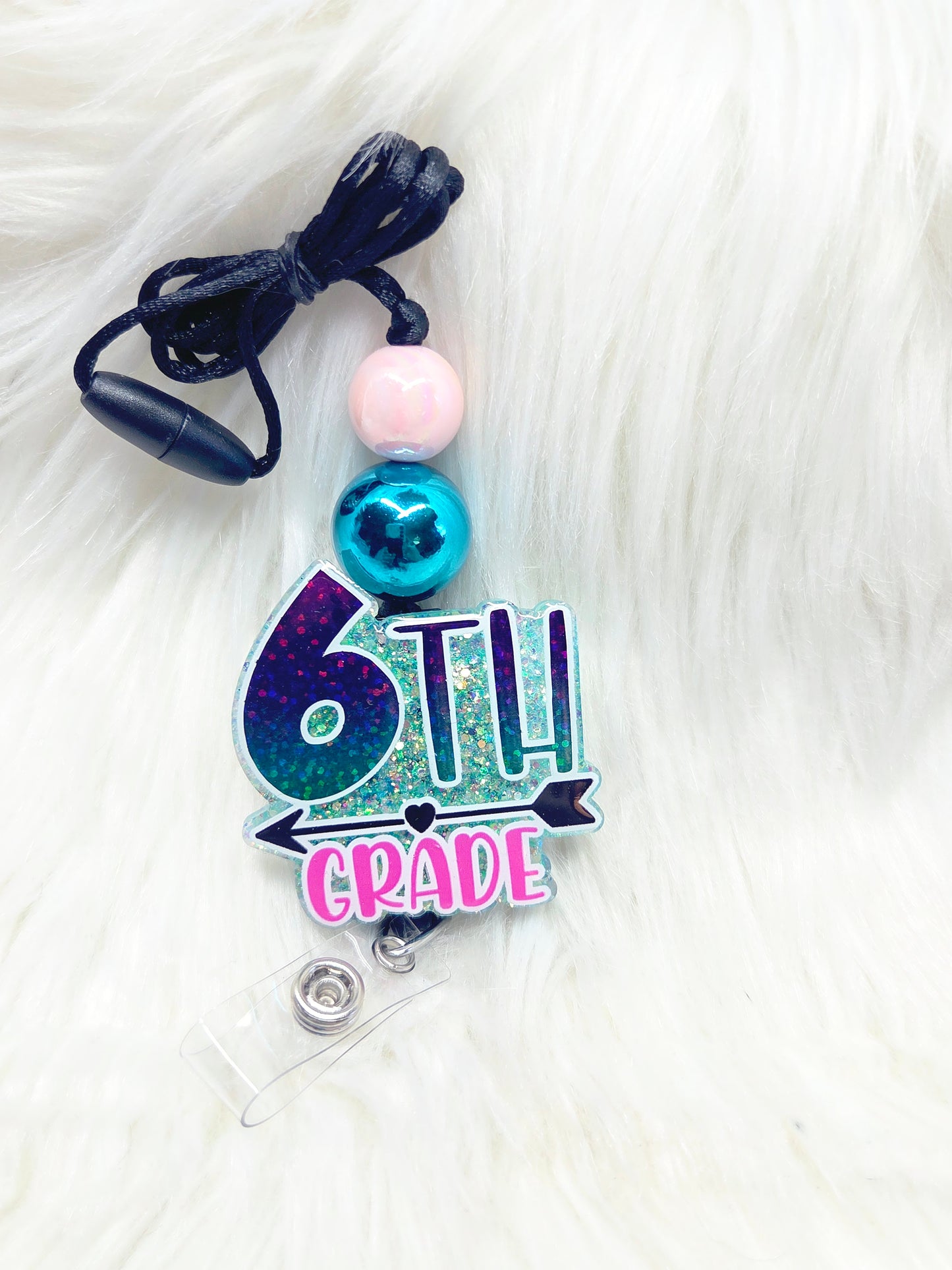 6th Grade Teacher Lanyard