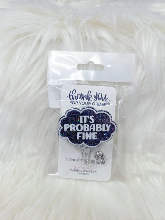 Black Cloud Badge Reel