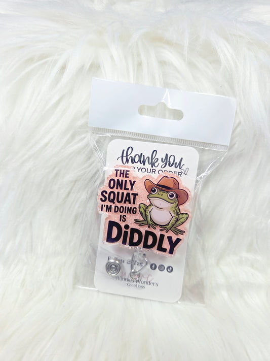 Diddly Squat Badge Reel