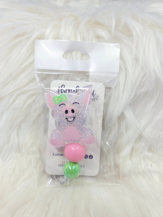 Pig Badge Reel