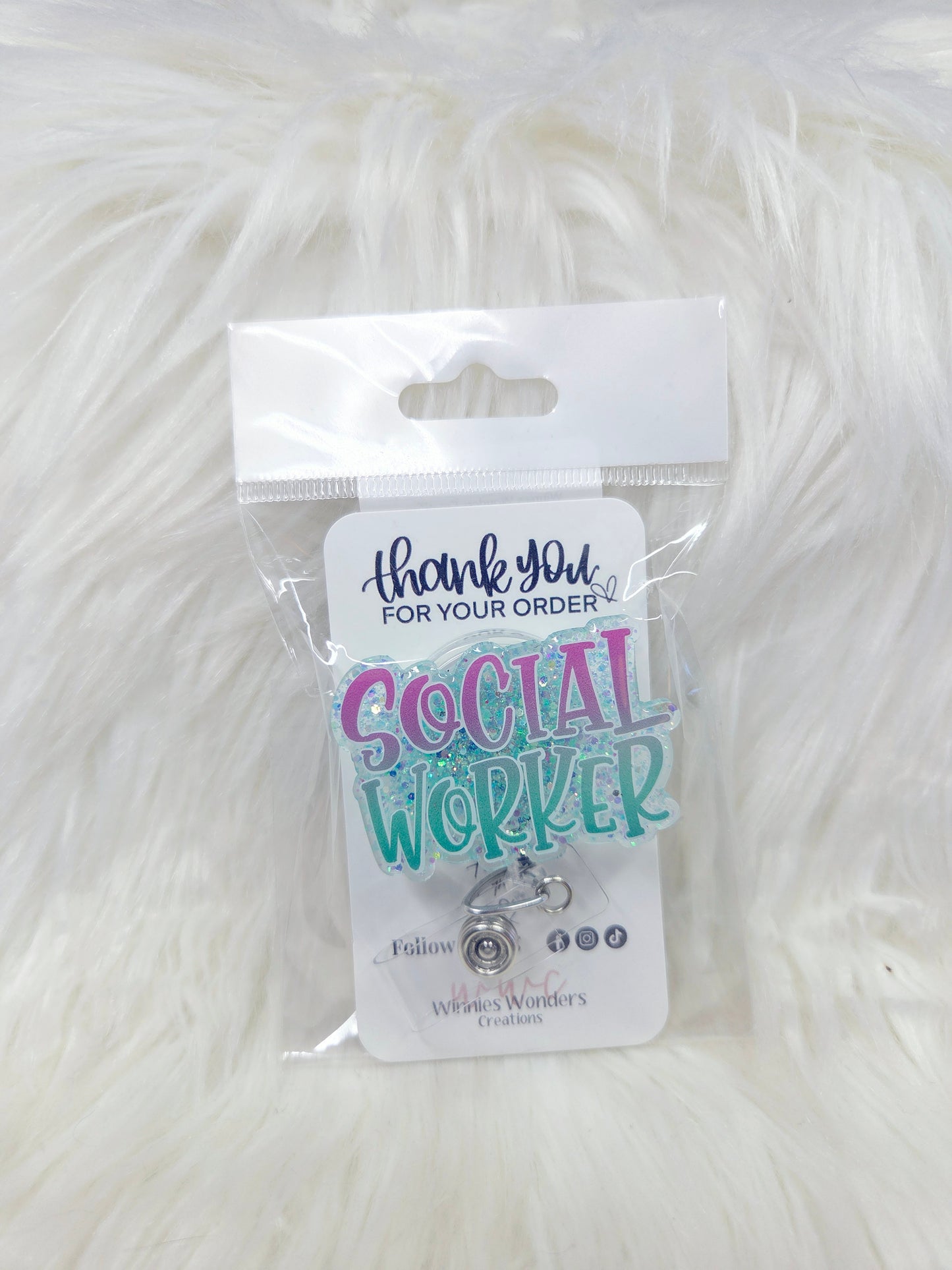 Social Worker Badge Reel