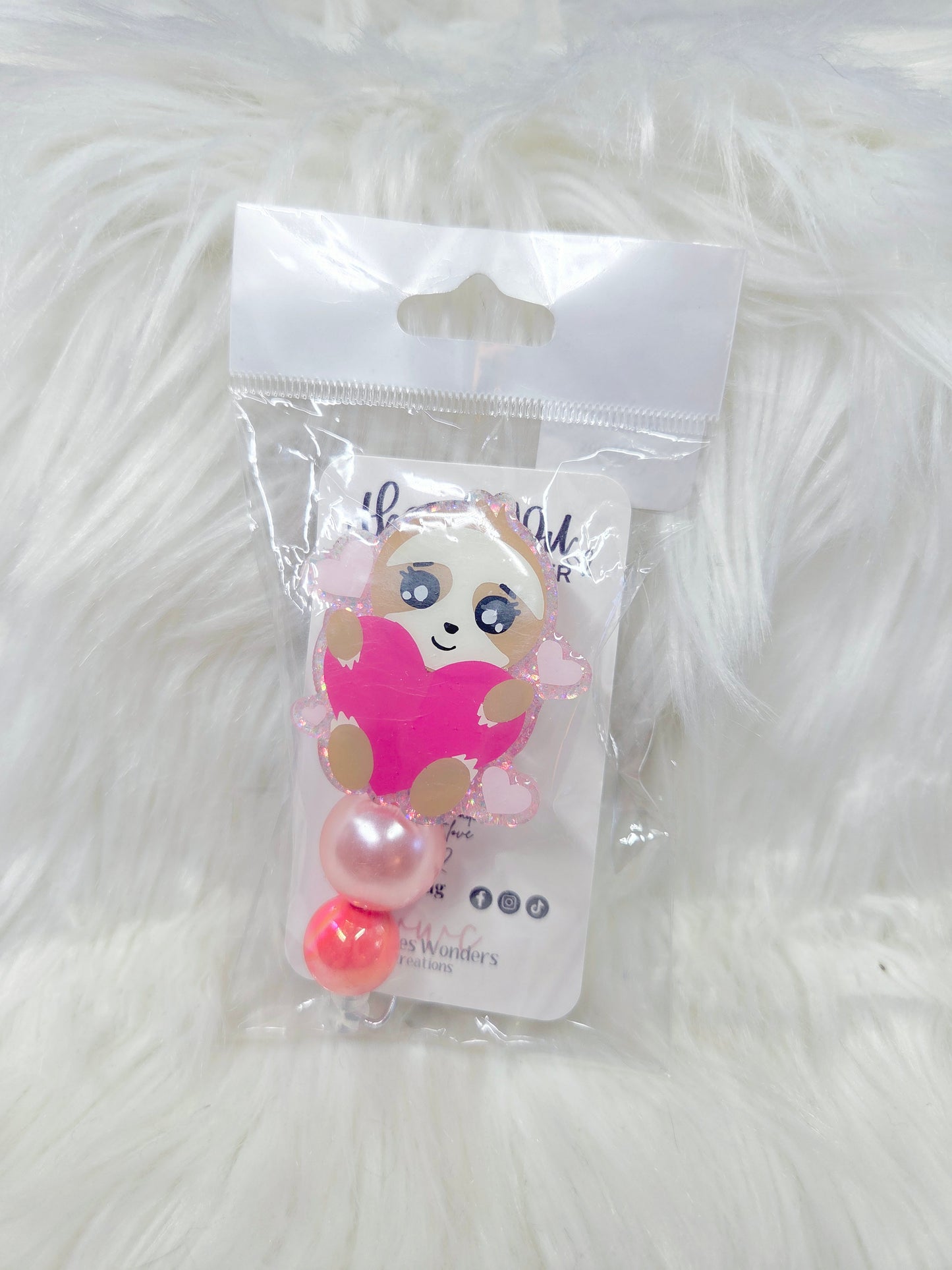Sloth Badge Reel