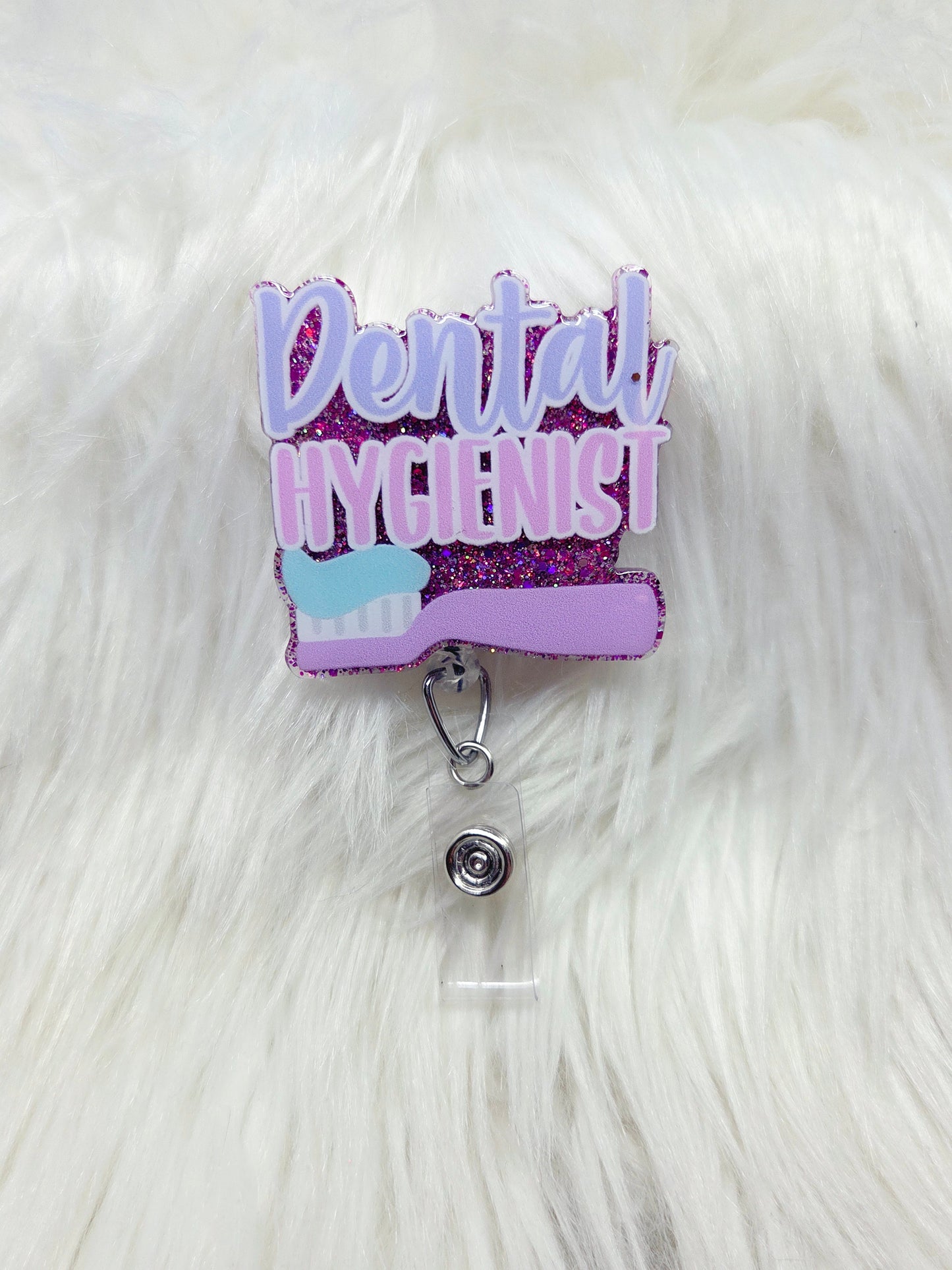Dental Hygienist Badge Reel